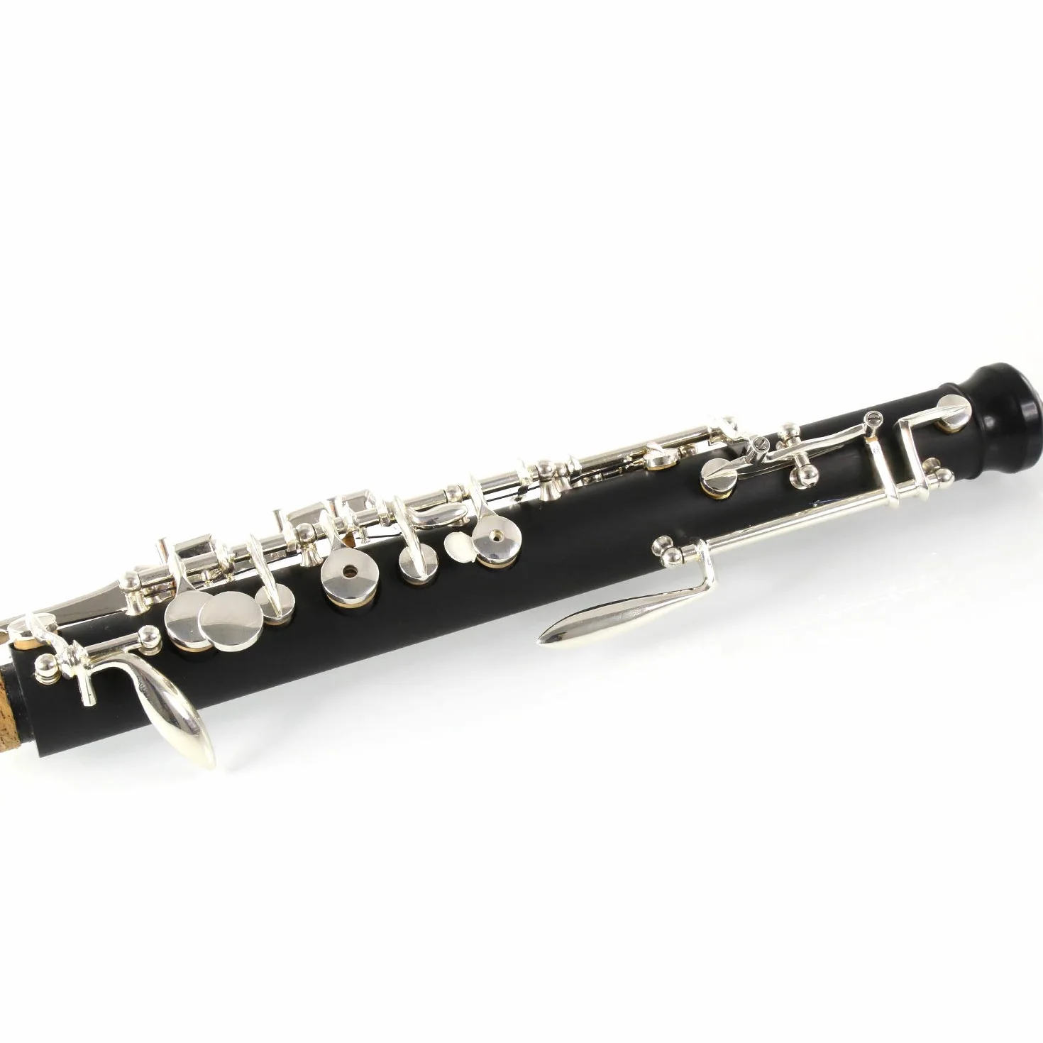 Rochix - Oboe Children Level CH13 - Cuerpo de madera compuesta, tono C semiautomático bañado en plata con 1 hoja, 1 paño de limpieza, 1 hisopo de oboe, 1 reposamuñecas, 1 funda y más
