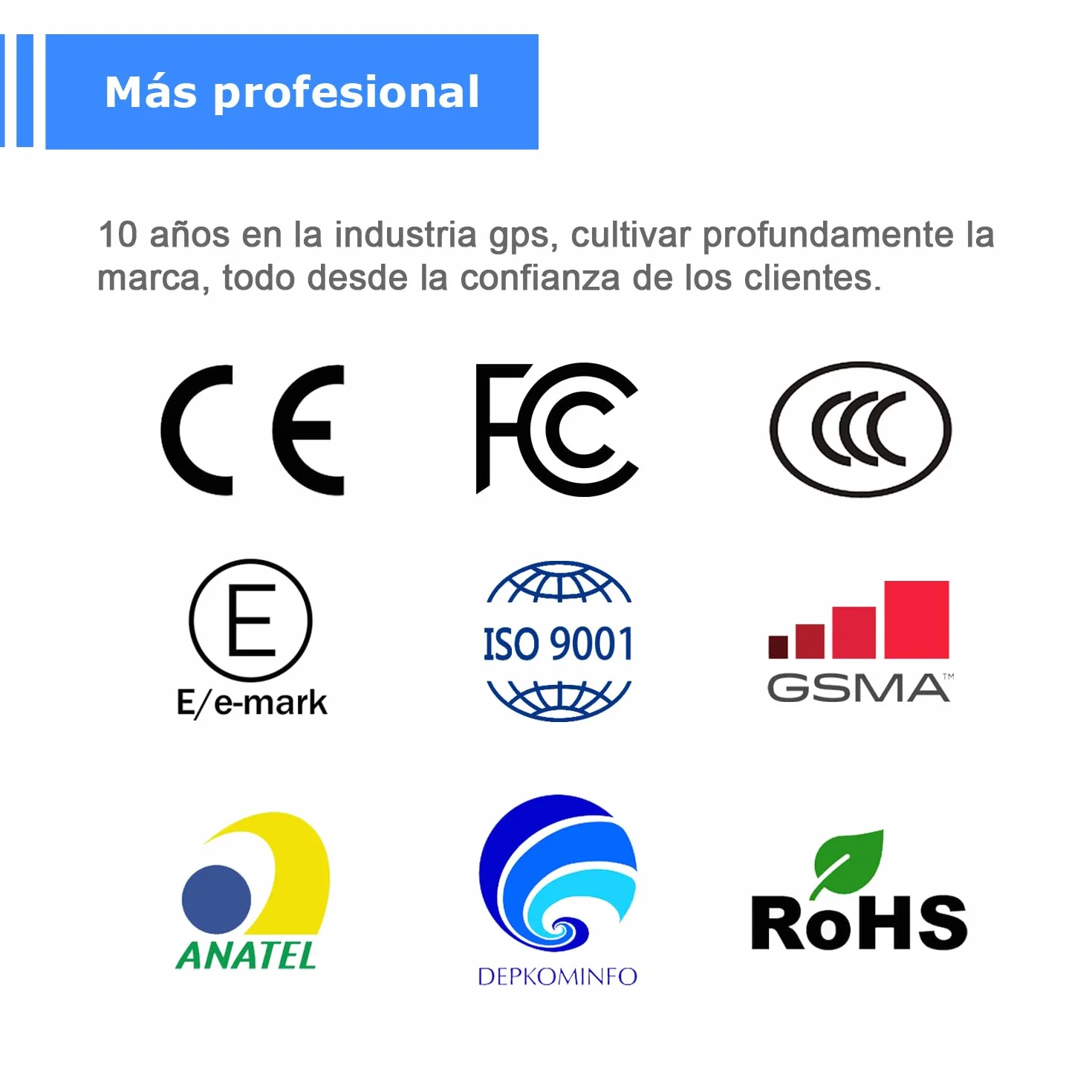Rastreador GPS para vehículos IP67 magnético geocerca antirrobo batería 30 días