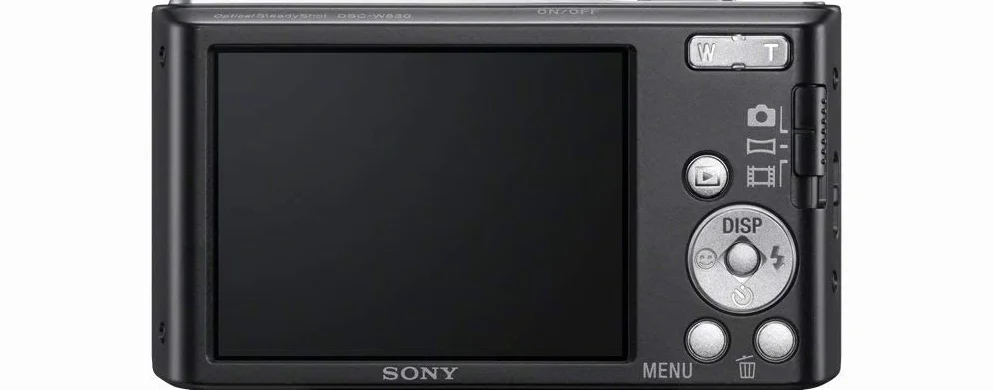 Sony DSCW830 Cámara digital compacta 20.1 MP zoom óptico 8x LCD 2.7 pulgadas renovada
