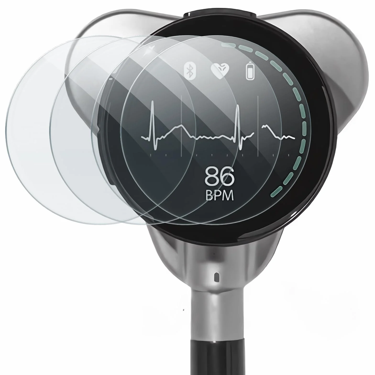 Eko Core 500 4x Vidrio Templado 9H 2.5D Protector Pantalla 40 mm