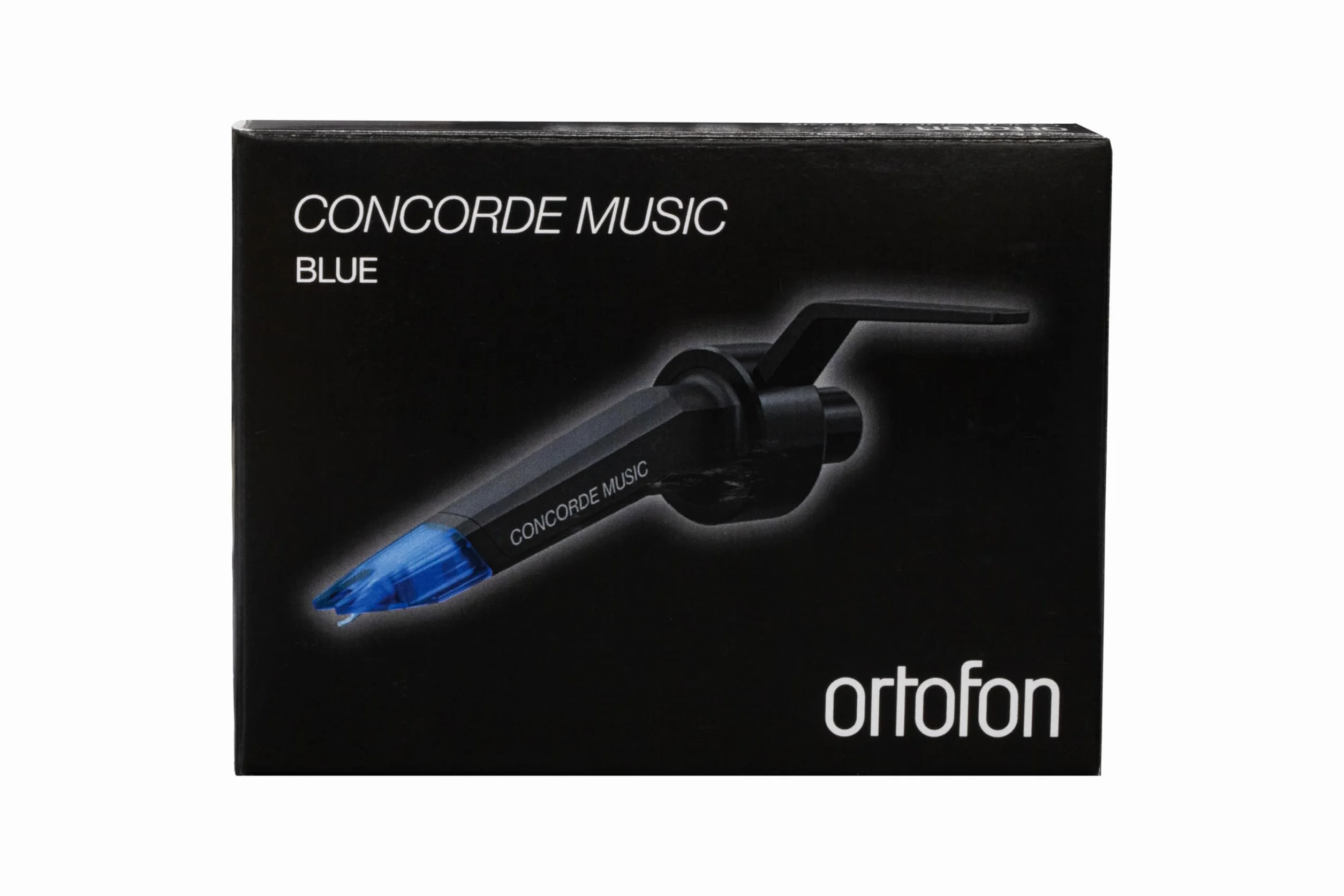 Ortofon Concorde Music Blue - Cartucho de imán móvil | Diamante elíptico Desnudo | Fácil instalación | Reproducción Espacial y Detallada del Sonido
