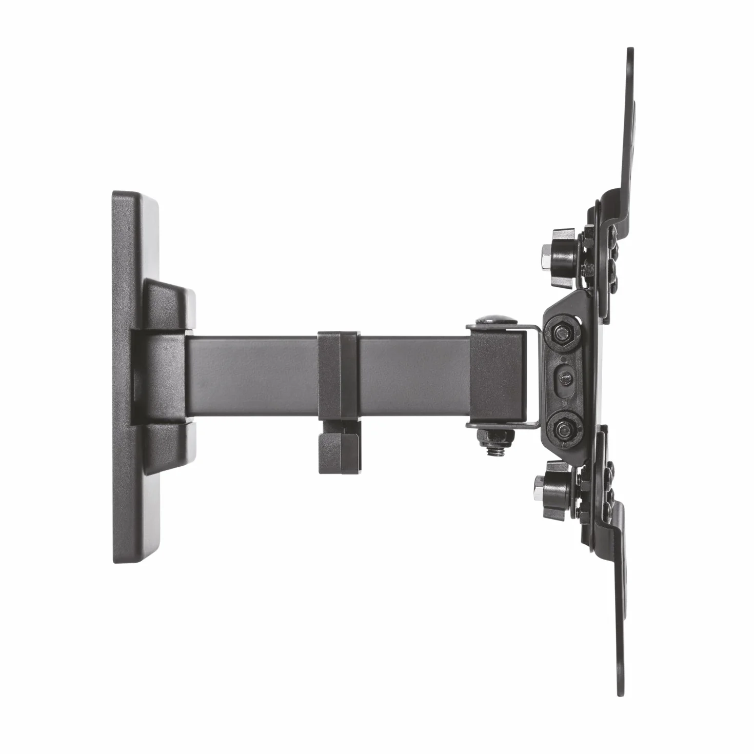 AISENS WT42TSLE-009 Soporte inclinable giratorio pared monitor TV LED 13-42" distancia 60-190mm inclinación -12º Negro