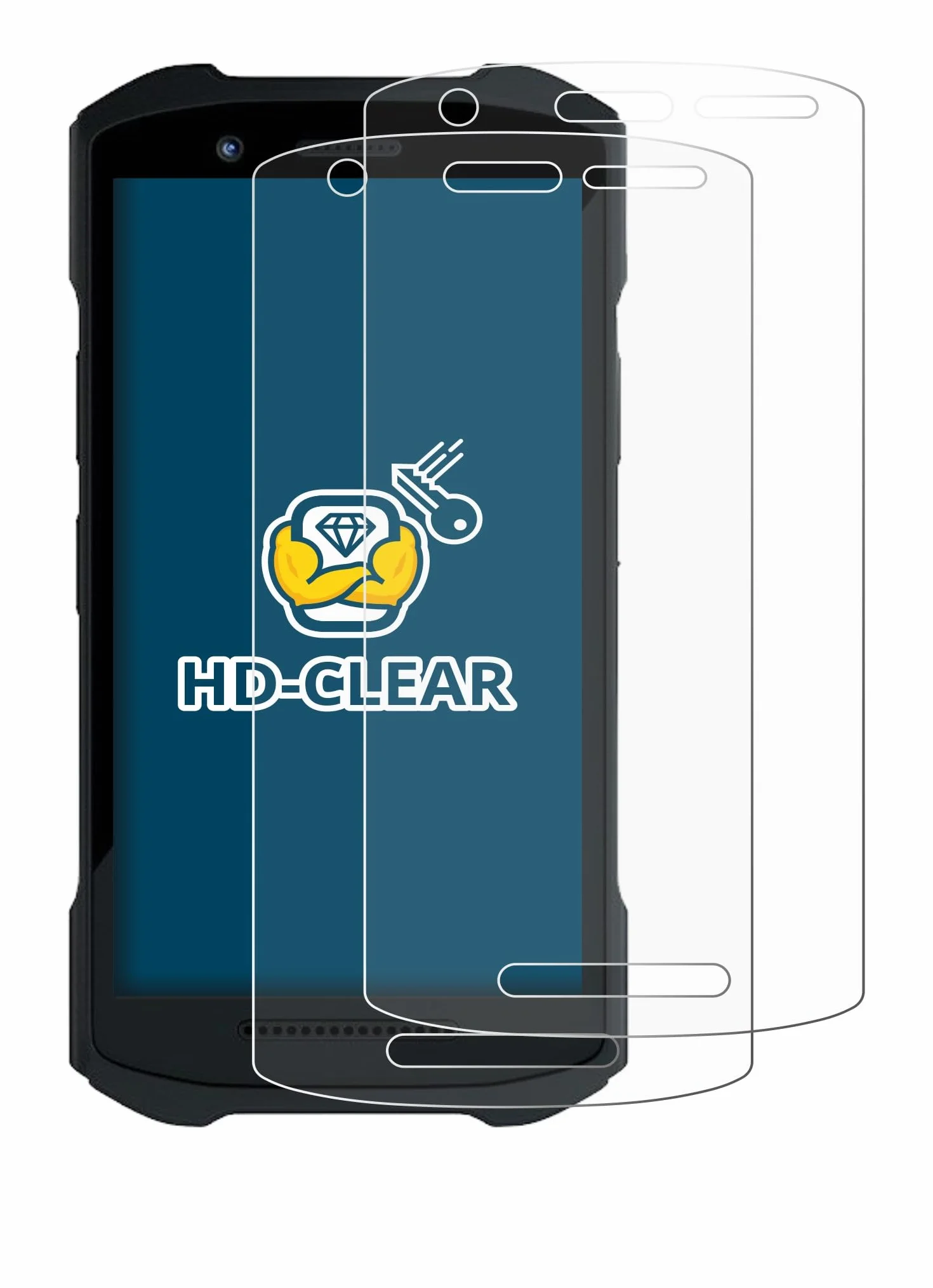 BROTECT Protector Pantalla Zebra TC21 TC26 (2 Unidades) Anti-Huellas