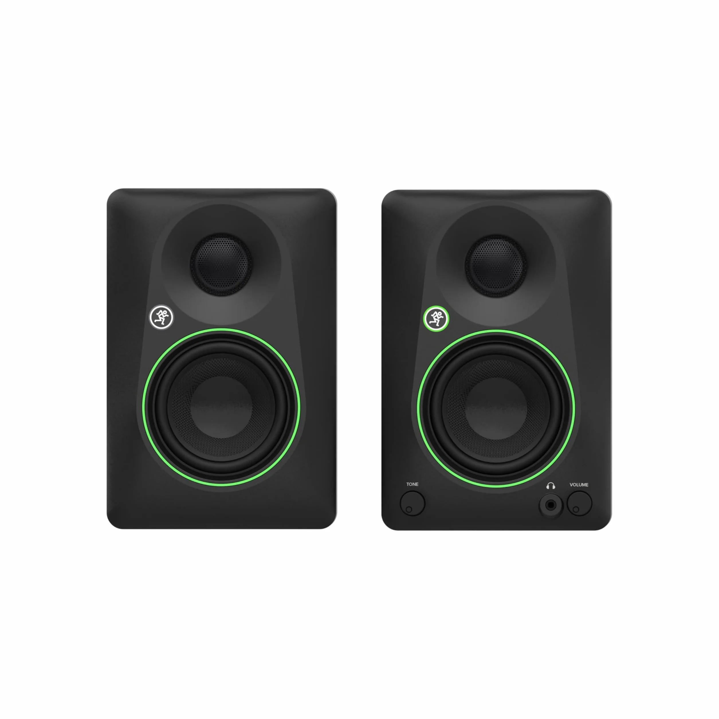 Monitores de estudio activos de 3.5" Mackie CR3.5BT con control de tono y Bluetooth®