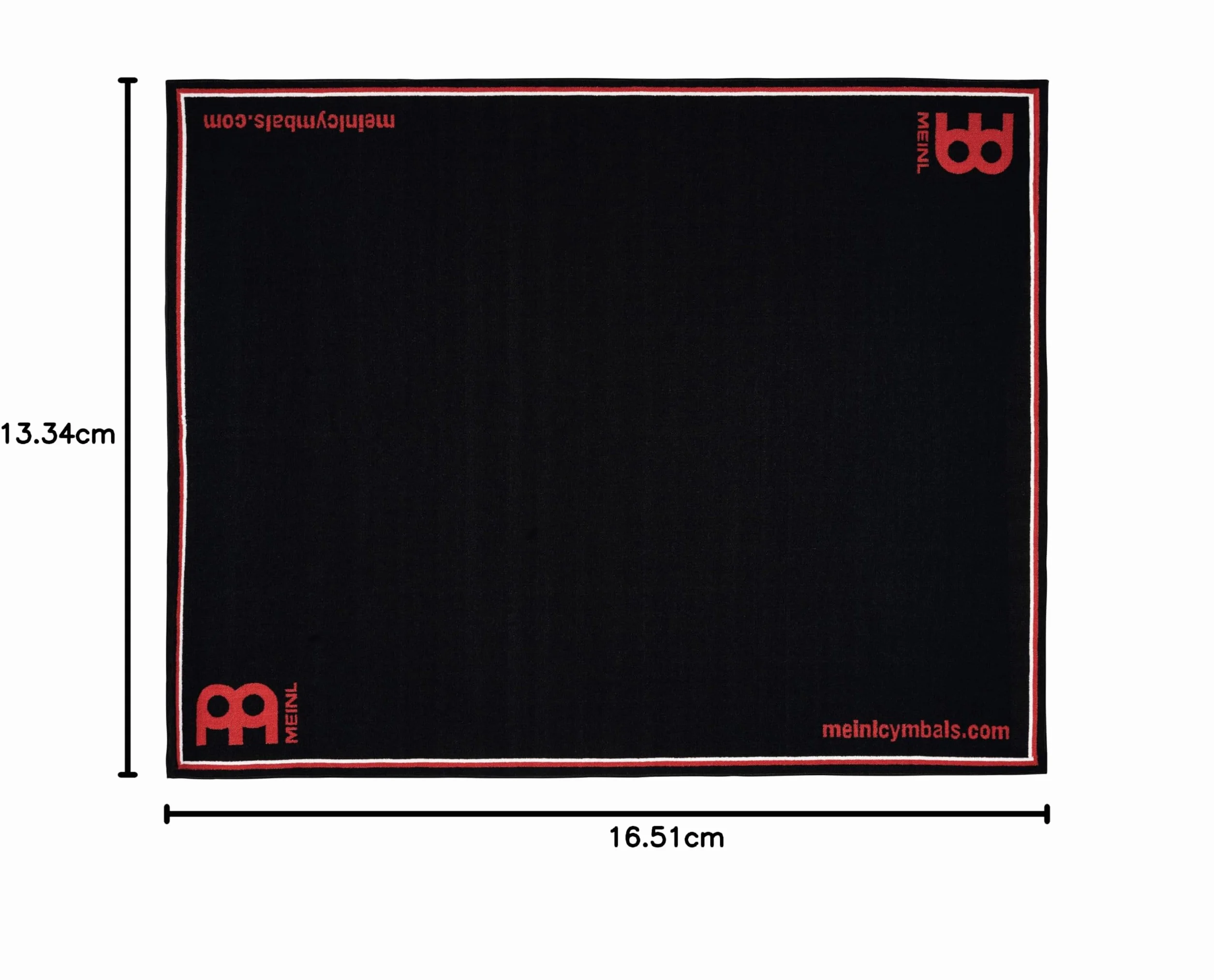 Meinl mdr-bk Tambor – Alfombra, color negro