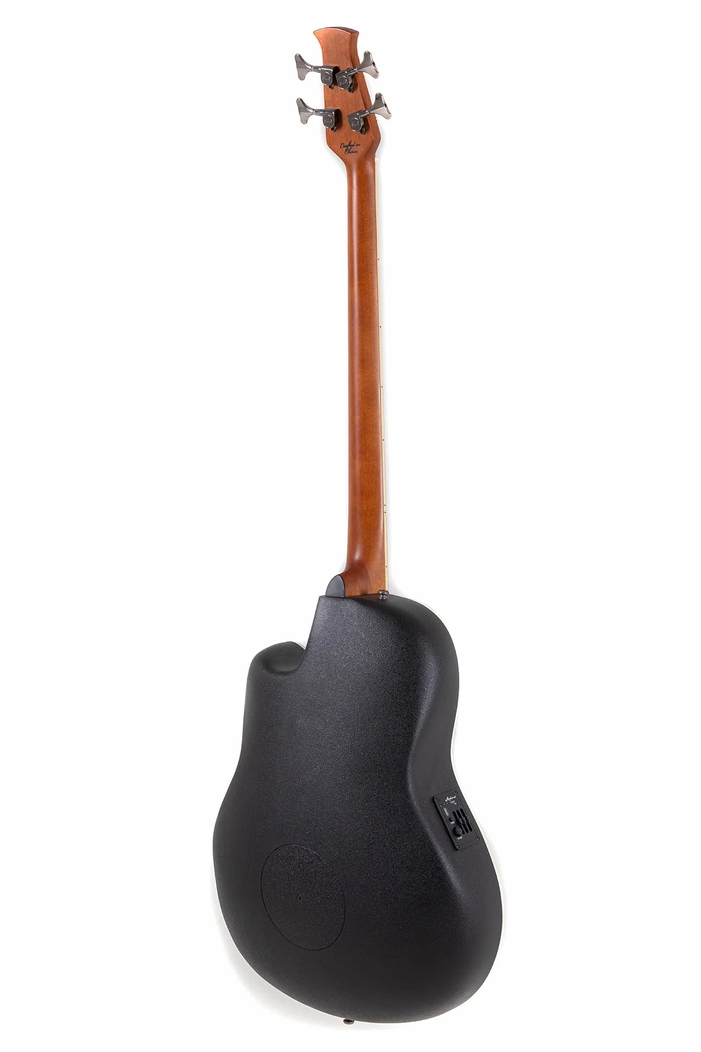 Applause E-Bajo acústico Elite AEB4 Mid Cutaway 4-string - Cuerpo Roundback Lyrachord Mid-Depth - Preamplificador AP3TP- Tapa de abeto - Vintage Varnish Satin - AEB4-7S