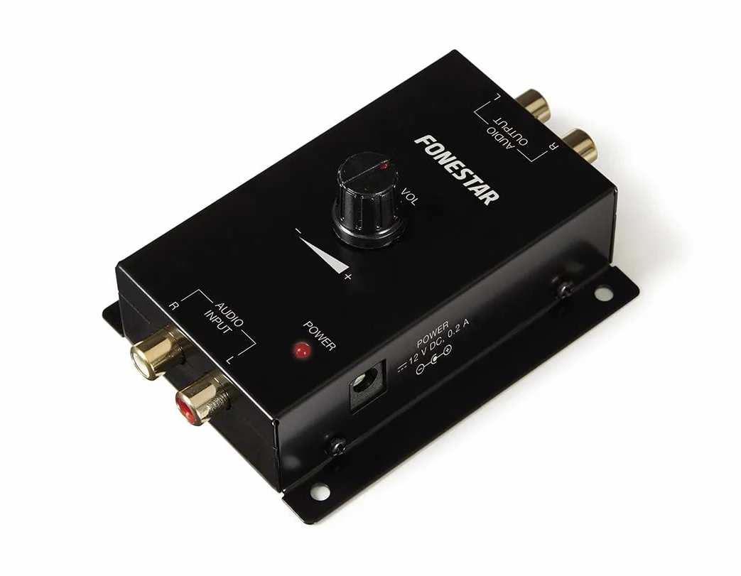 FONESTAR TC-47 Preamplificador estéreo para señal de línea
