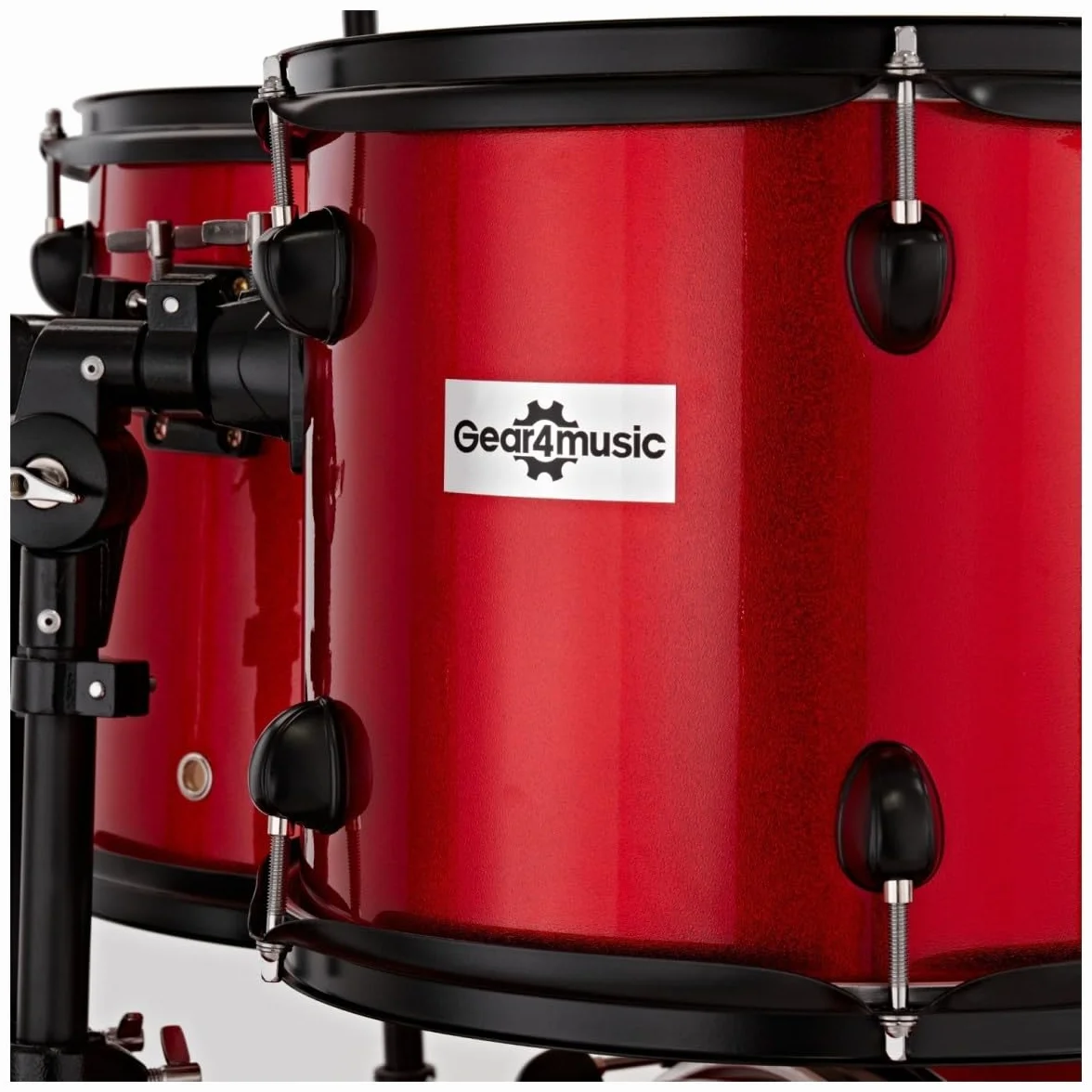 Batería de Principiantes Tamaño Completo BDK-1 de Gear4music Roja