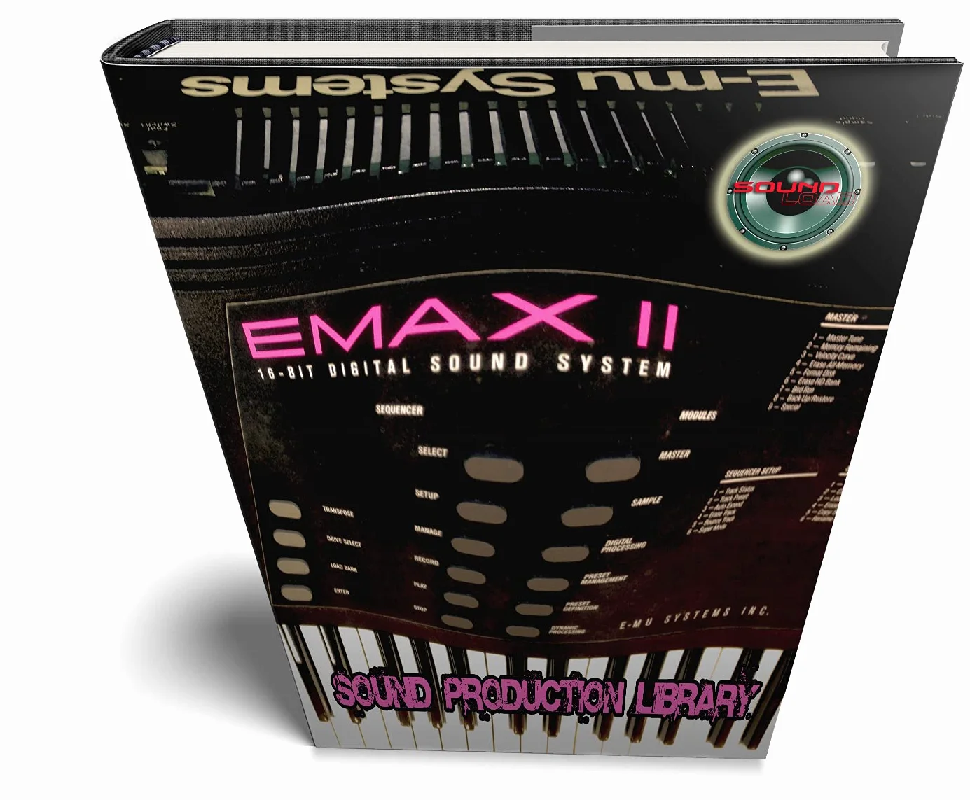 E-mu Emax II – Large Original 24bit Multi-Layer WAVe Samples/Loops Studio Library 2,9 GB