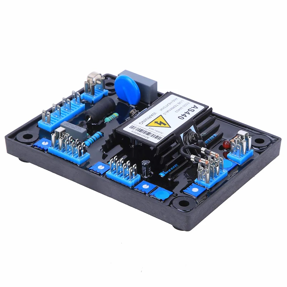 Regulador de Voltaje Automático As440 Entrada 190-264Vac Regulador de Voltaje del Motor Automático Accesorios del Generador As440