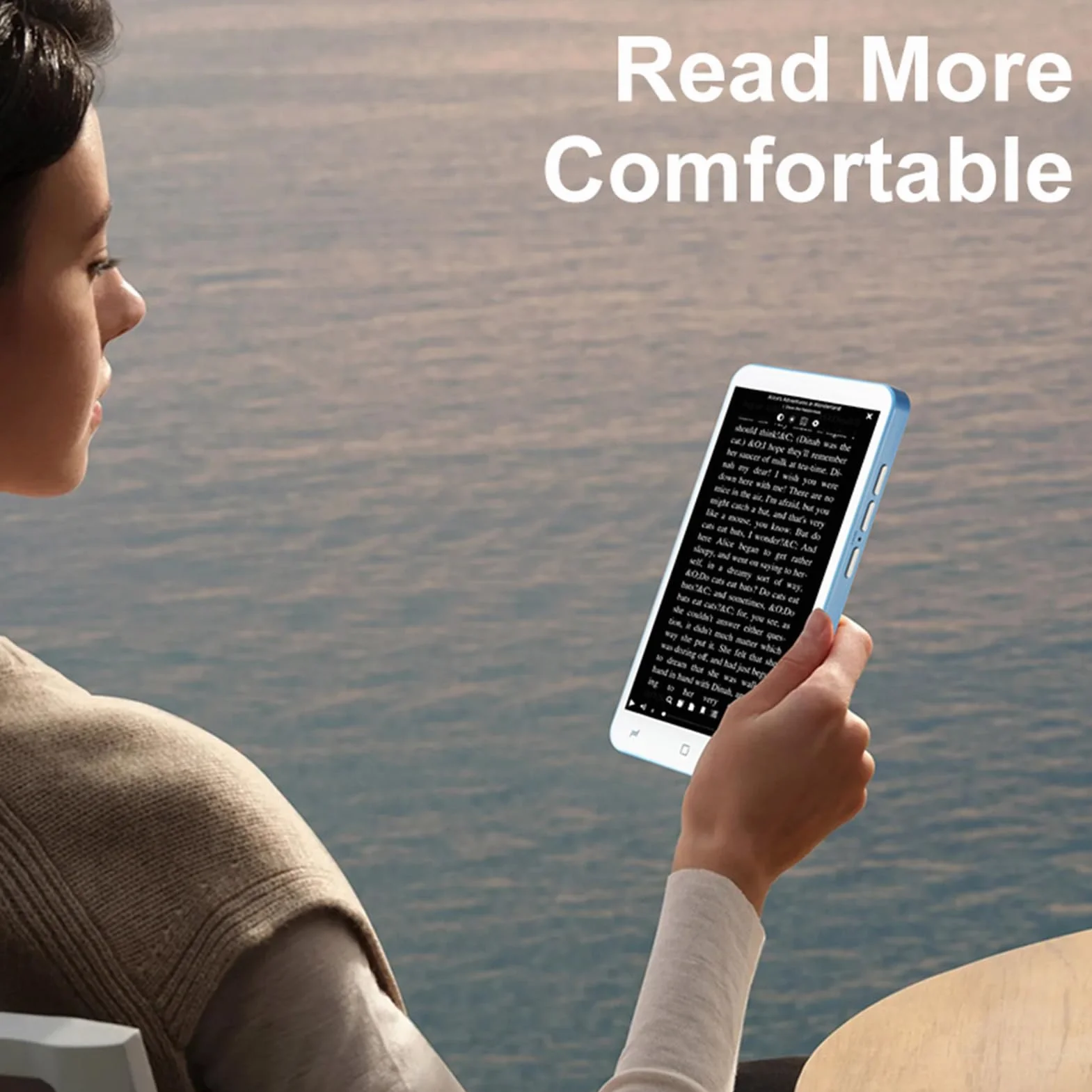 VBESTLIFE Lector Electrónico de 5 Pulgadas Tableta de Escritura a Mano Portátil con Cámara 5 MP Conectividad Inalámbrica para PDF EPUB MOBI