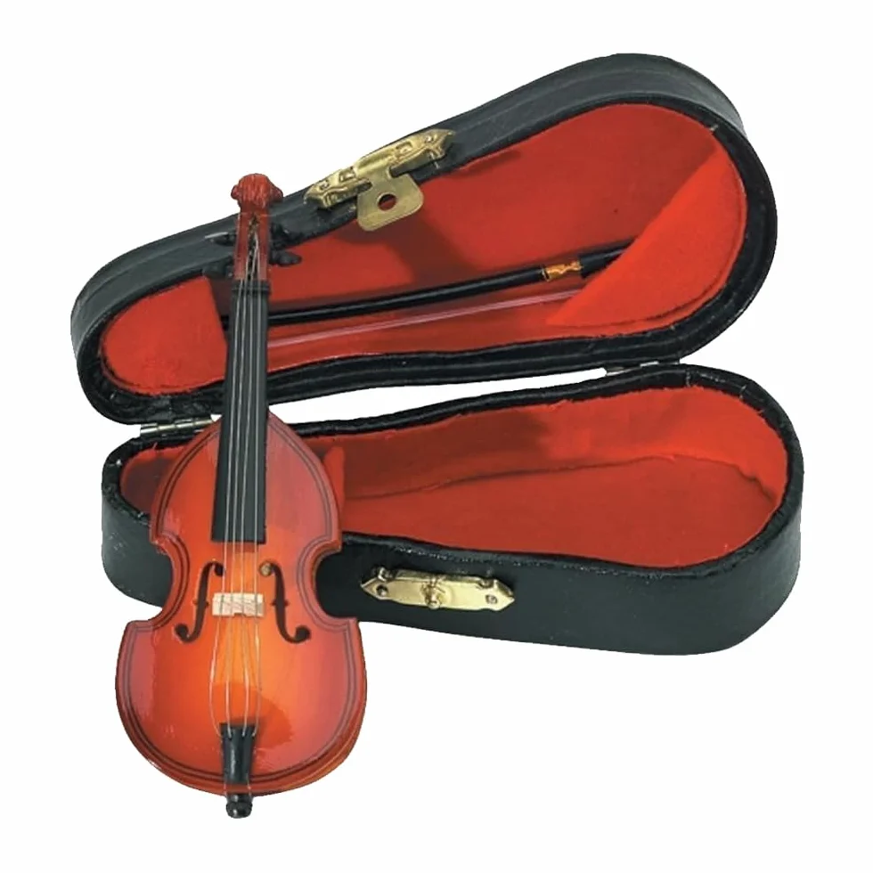 CF Miniatura de Contrabajo con Soporte y Estuche