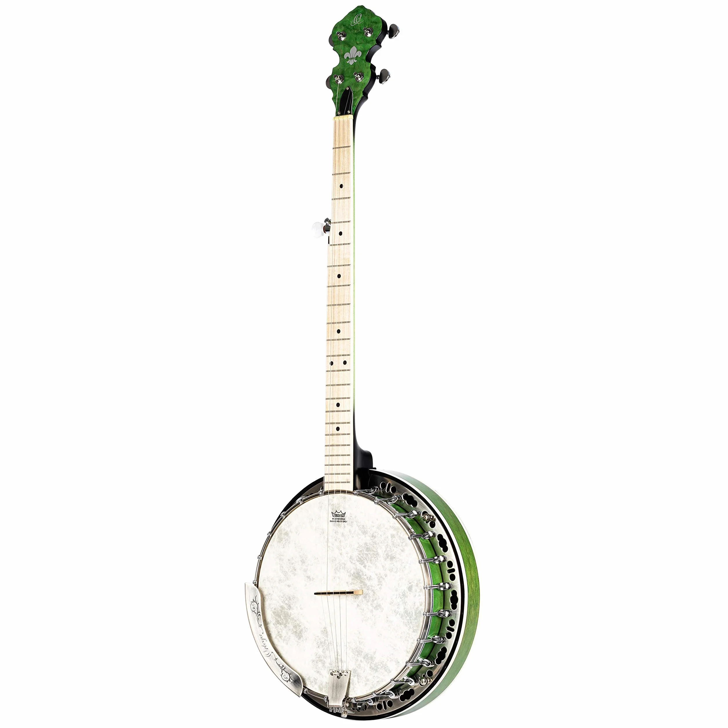 Banjo ORTEGA Falcon Series - Verde Transparente, OBJE400TGR